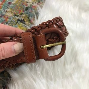 Talbots Accessories - Talbots • Boho Woven Genuine Leather Belt Talbots Accessories - Talbots • Boho Woven Genuine Leather Belt